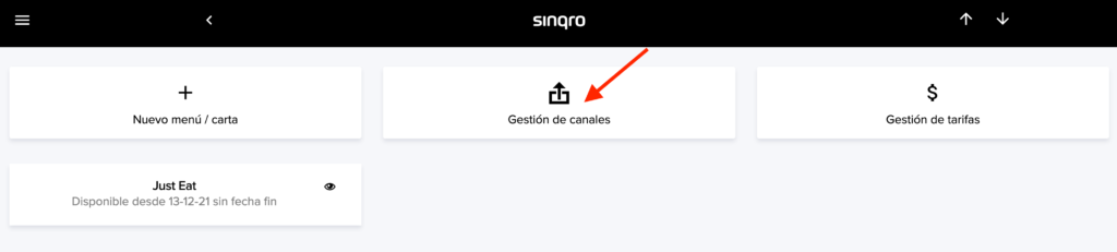 Listado de canales y plataformas en Sinqro